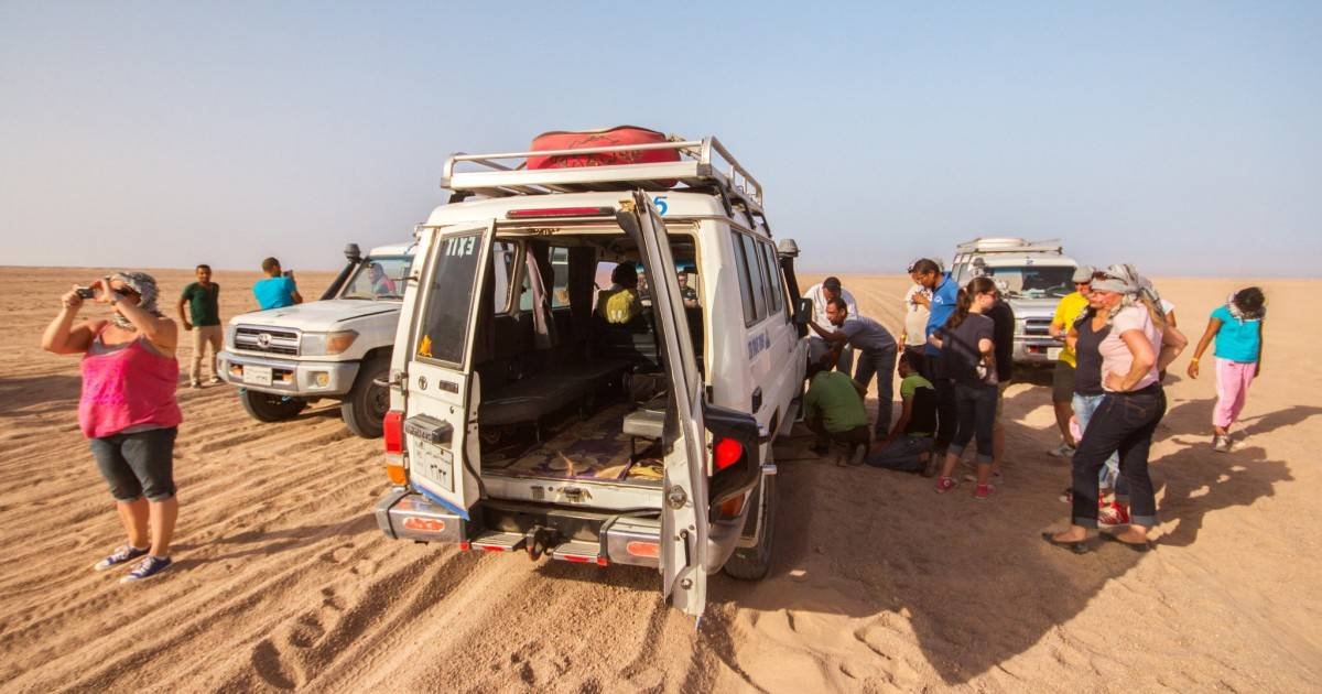 Safari pustynne – Sahara Park w Hurghadzie