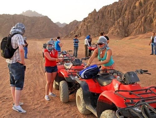Moto Quad Safari w Hurghadzie pustynia